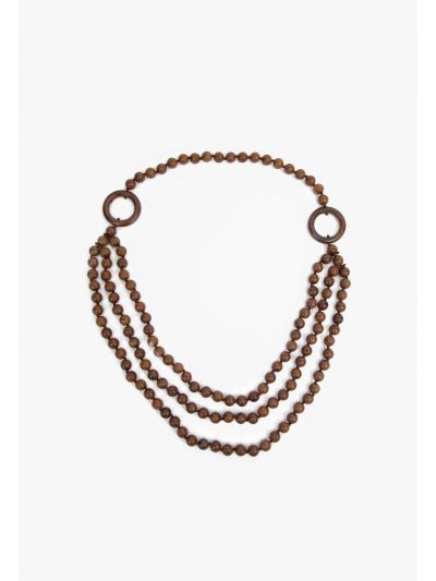 Multi Strand Chunky Beaded Necklace
