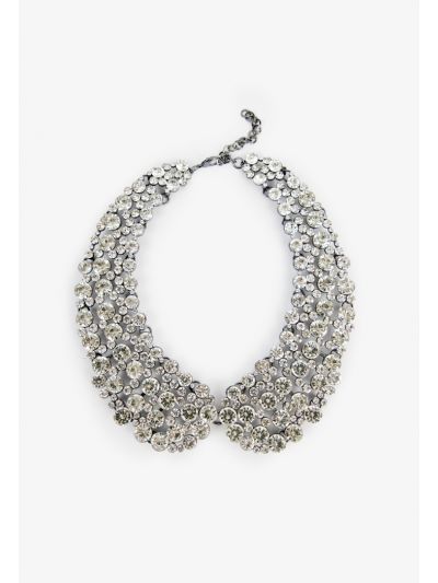 Crystal Embellished Peter Pan Necklace