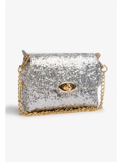 Sequined Mini Crossbody Bag