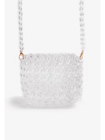 Mini Crossbody Crystal Bead Bag