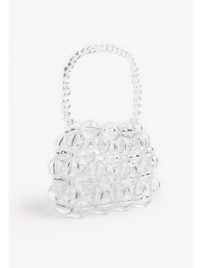 Beaded Bucket Bag