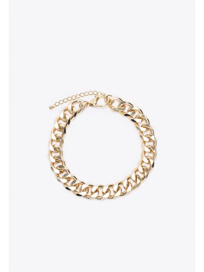 Solid Chunky Link Chain Necklace -Sale
