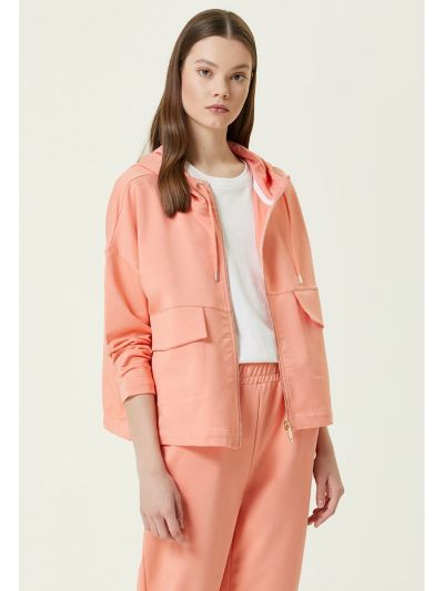 Network Sporty Sweatshirt Coral