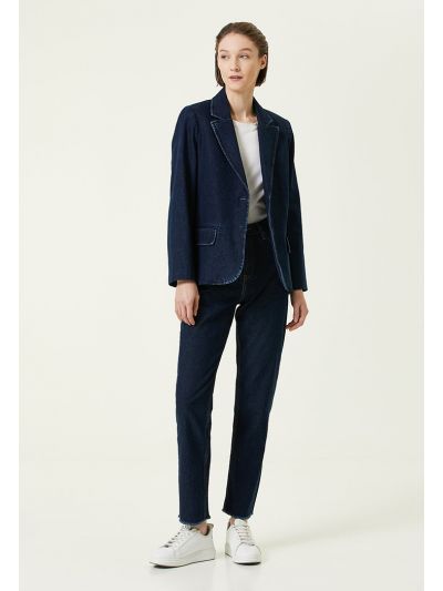 Collection Piping Detail Trouser Blue