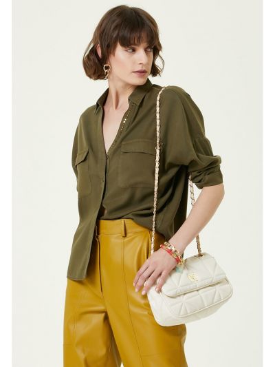 Network Basic Fit Shirt Khaki