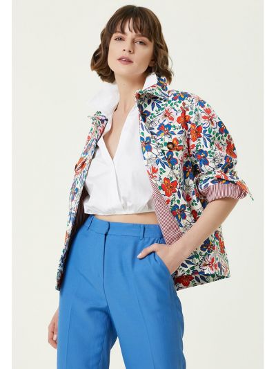 Network Regular Fit Jacket Multicolor