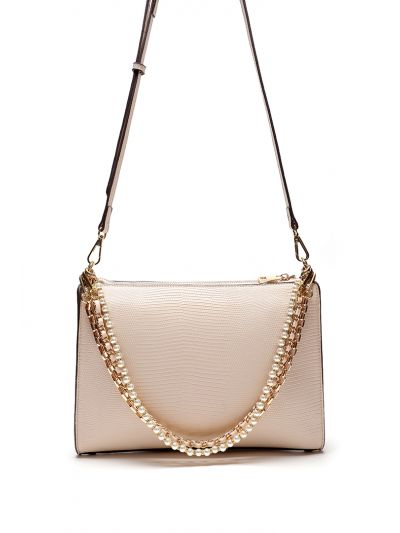 Multi Strap Textured Handbag