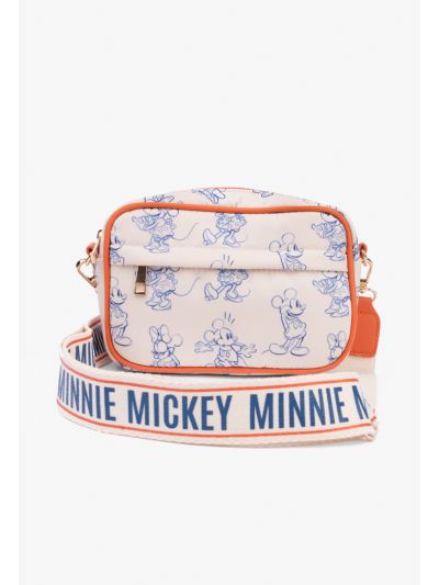 Mickey Print Crossbody Bag