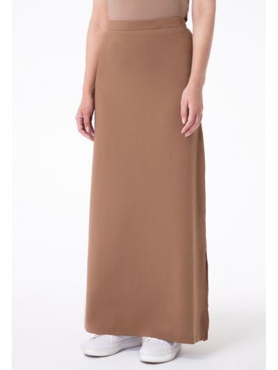 Basic Maxi A-Line Skirt