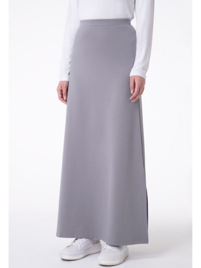 Basic Maxi A-Line Skirt