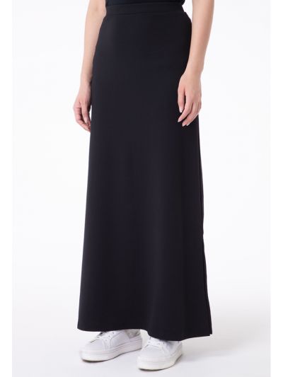 Basic Maxi A-Line Skirt