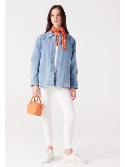 Mid Rise Solid Skinny Jeans