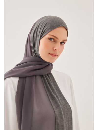 Double Fabric Hijab