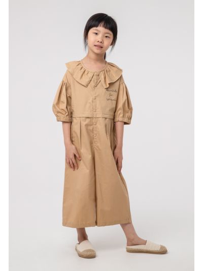 Wide Leg Button Down Jumpsuit -Sale
