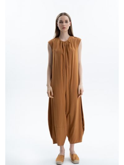 Solid Maxi Jumpsuit -Sale