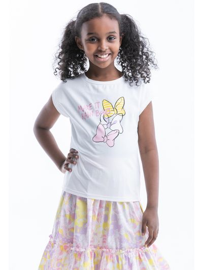 Disney Bows Graphic Print Sleeveless T-Shirt -Sale