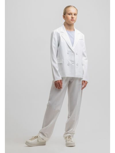 Regular Fit Elasticated Waist Formal Trousers - Co Ords -Sale