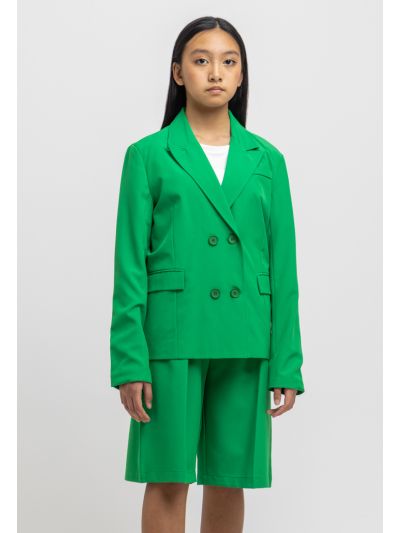 Double Breasted Notch Lapel Blazer - Co Ords -Sale