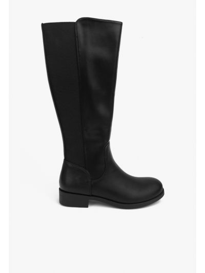 Elastic Below Knee Boots