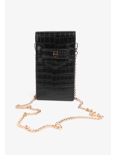 Solid Textured Phone Bag