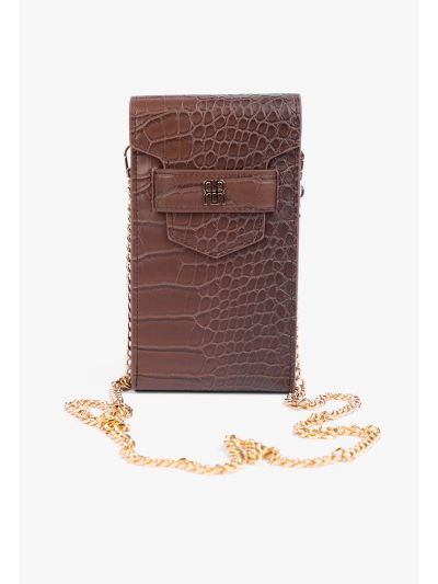 Solid Textured Phone Bag