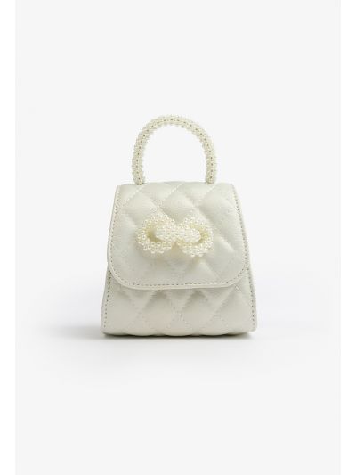 Bow Emblem Mini Crossbody Bag