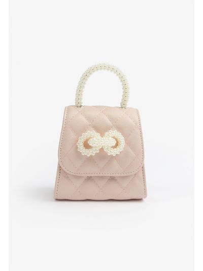 Bow Emblem Mini Crossbody Bag
