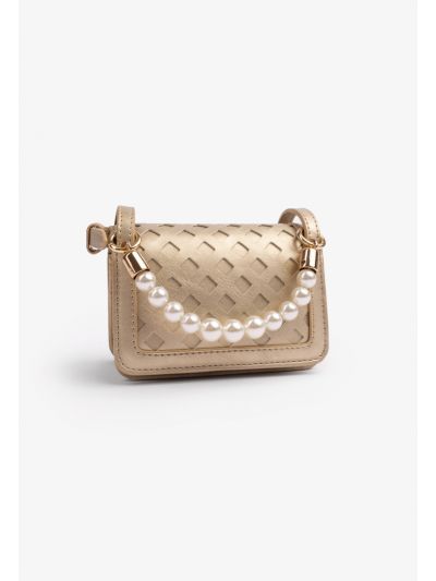 Mini Lattice Crossbody Bag