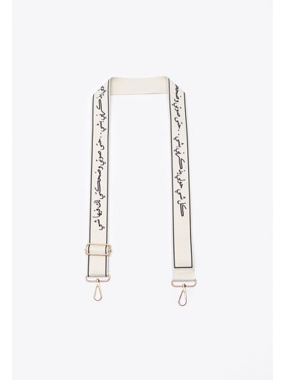 Arabic Letter Print Bag Strap -Sale