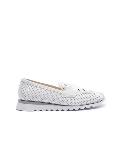 Breathable Real Leather Slip On Loafers
