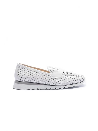 Breathable Real Leather Slip On Loafers -Sale