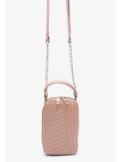 Textured PU Leather Phone Bag
