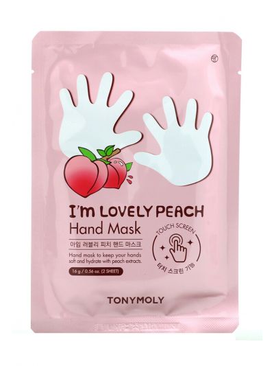Tony Moly I'M Lovely Peach Hand Mask