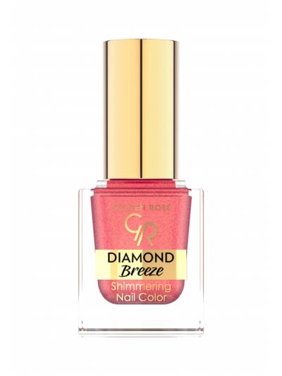 Diamond Breeze Shimmering Nail Color Pink Sparkle