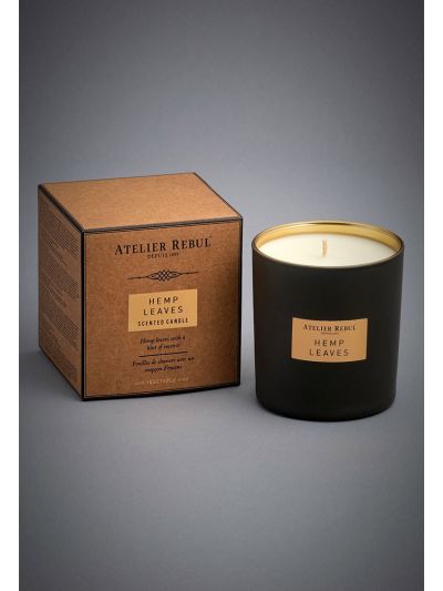 ATELIER REBUL HEMP LEAVES SCENTED CANDLE 210GR