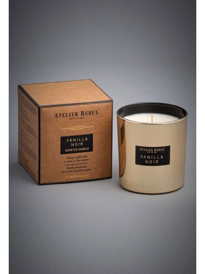 ATELIER REBUL VANILLA NOIR SCENTED CANDLE