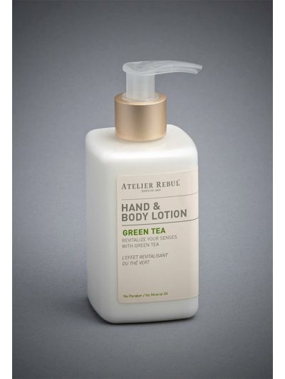 ATELIER REBUL GREEN TEA HAND & BODY LOTION 250 ML