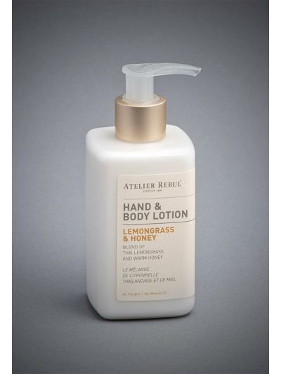 ATELIER REBUL LEMONGRASS & HONEY HAND & BODY LOTION 250 ML
