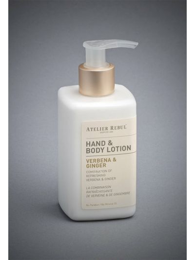 ATELIER REBUL VERBENA & GINGER HAND & BODY LOTION 250ML