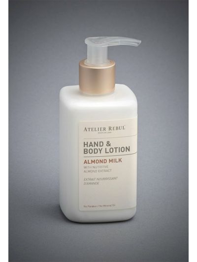 ATELIER REBUL ALMOND MILK HAND & BODY LOTION 250ML