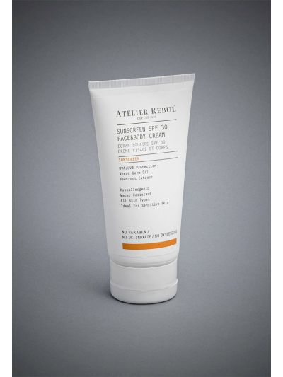 ATELIER REBUL SUNSCREEN SPF30 FACE & BODY CREAM 150ML