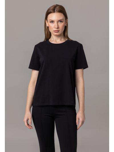 Regular Fit Solid Basic T-Shirt