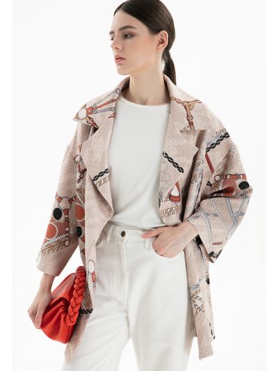 All Over Printed Outer Jacket -Sale