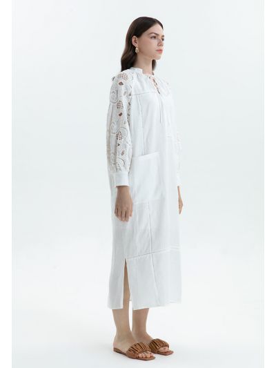 Crochet Pattern Split Side Dress -Sale