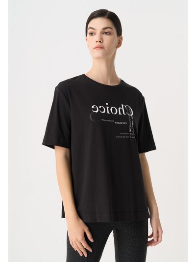 Printed Motif At Front T-shirt