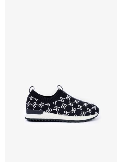 Sporty Monogram Laceless Sneakers
