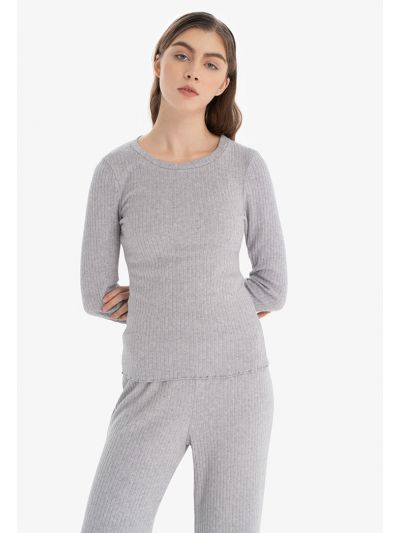 Baby Overlock Hem Knitted Top