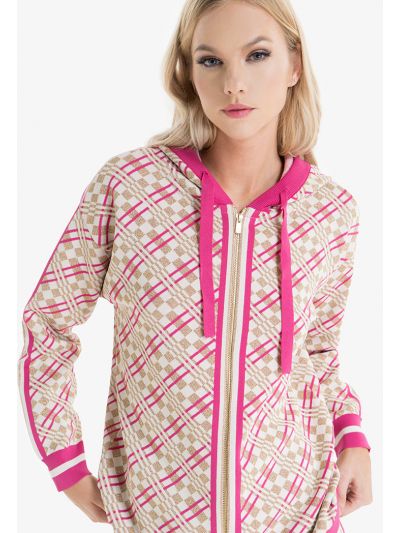All Over Lurex Bomber Jacket -Sale