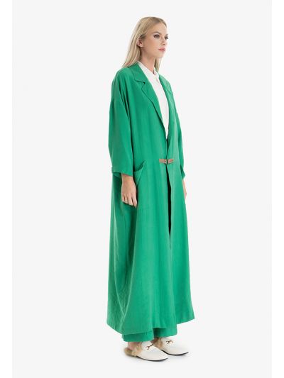 Solid Basic Open Maxi Abaya -Sale