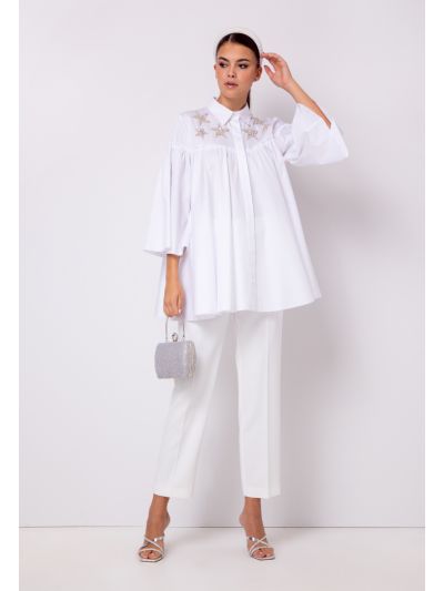 Solid Casual Trouser